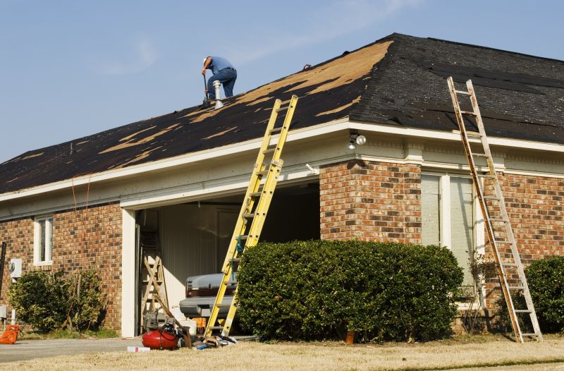 Hail Damage Roof Repair detail
